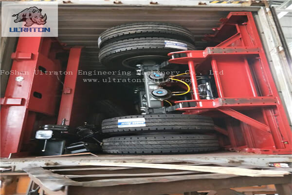 12 Units Of Flatbed Semi Trailer To Tanzania,Africa-7