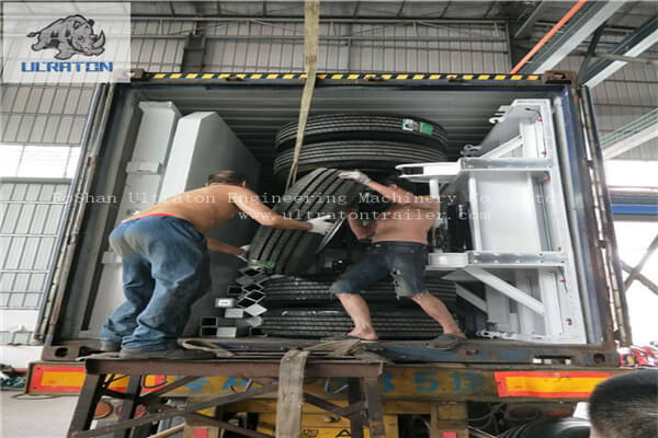 发往坦桑尼亚（非洲）的 20 辆平板半挂车-9