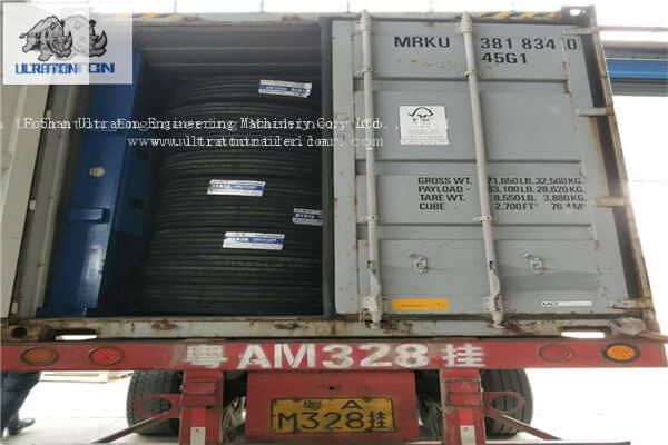 15 Units Of Flatbed Semi Trailer To Tanzania,Africa-8