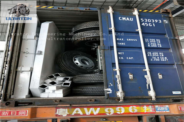 10 Units Of Flatbed Semi Trailer To Tanzania,Africa-8