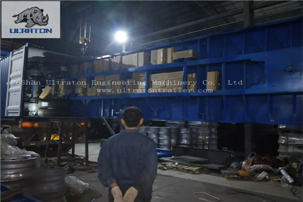 平板半挂车发往坦桑尼亚-4